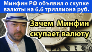 Зачем Минфин будет скупать валюту на триллионы рублей ?