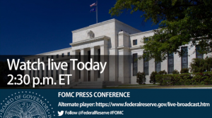 Трансляция итогов заседания ФРС в прямом Эфире.