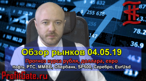 Обзор Рынков 04.05.2019