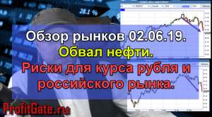 Обзор рынков. Обвал нефти. Угроза для курса рубля и российского рынка.