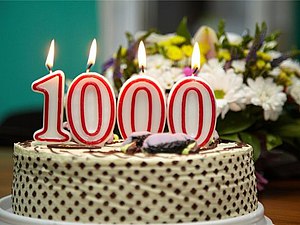 Нас стало больше 1000 :)