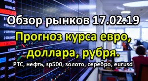 Обзор рынков 17.02.2019