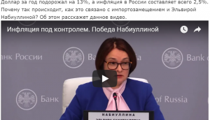 Инфляция под контролем. Победа Набиуллиной