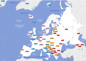 Средний уровень зарплат по странам европы. Насколько хуже живёт Россия?