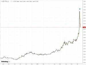 Турецкая Лира сегодня