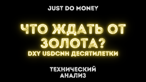 Что ждать от золота? DXY USDCNH ДЕСЯТИЛЕТКИ