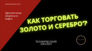 Как торговать? Золото серебро нефть и индексы. Отработка сценария.