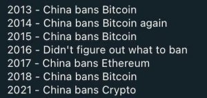 ВЛАСТИ КИТАЯ КОШМАРЯТ КРИПТОВАЛЮТУ!