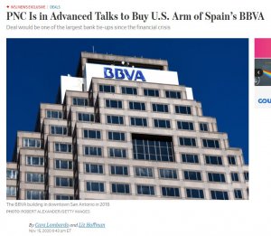 PNC покупает BBVA